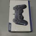 Cipon Wired Controller for PS-2 Console, Black Remote Controllers, PS-2 Accessories Gamepad with Double Vibration, 71 IN Cable