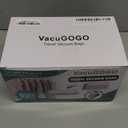 Travel Vacuum Storage Bags with Pump, Carry-on Luggage Compression Bags + Portable Electric Pump, 80% Space Saver for Clothes, Vacuum Seal Bags for Clothing Packing Travel, Pack of 12