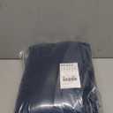 PONY DANCE 100% Blackout Curtains 108 inch Length 2 Panels Set, Navy Blue Velvet Thermal Insulated Window Drapes for Bedroom, Luxury Black Out Rod Pocket Back Tab Curtains for Living Room, W52 x L108