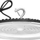 150W UFO Led High Bay Light,120VAC,21050LM 5000K Daylight Area Lighting,IP66 Waterproof 650W MH/HPS with Plug Commercial Bay Lighting for Warehouse/Shop/Workshop/Barn/Gym/Factory, Count of 5