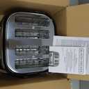 BLACK+DECKER 4-Slice Toaster, Extra Wide Slots, 7 Shade Settings, 1400 Watts, Frozen and Bagel Buttons, Toast Shade Selector, Extra Lift