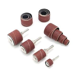 scottchen PRO 1”Long Sanding Drums and Sleeves Set with 1/4”Shank for Drill or Drill Press, Sanding Drum Kit,for Sanding Smoothing Shaping Polishing Groove Fiberglass Wood Metals,80,120 Grit-20pack