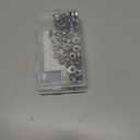 2 x 1/4-20 Serrated Flange Hex Lock Nuts, SpzcdZa 50pcs 304 Stainless Steel Serrated Metric Hex Flange Lock Nuts,Bright Finish