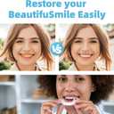 2 Pairs, Temporary Veneers Kit for Women and Men, Tooth Replacement Kit, Nature and Comfortable