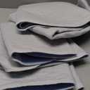 Accompagner Waterproof Reusable for Adults and Pets Washable Pee Pads for Dogs Changing Pad Large Dog Bed Size Adults Incontinence Bed Pads - Non-Slip Leak-Proof (Pearl Gray, 24"x24"(Pack of 4))