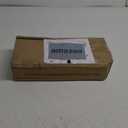 BAYKA White Floating Shelves for Wall  Rustic Wood Wall Shelves with Metal Brackets for Bathroom, Bedroom, Kitchen, or Living Room Decor Organization  Set of 3, Sturdy Storage with 22lb Capacity (15.7inches, C. White - Modern Minimalist Style)