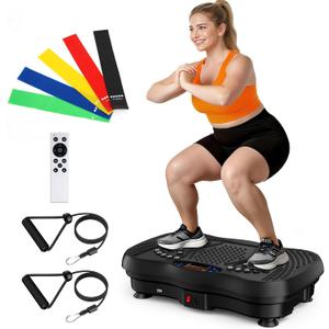 Vibration Plate Exercise Machine for Full Body Lymphatic Drainage