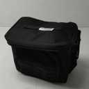 QT&QY Tactical Lunch Bag for mens Military heavy duty lunch box work Leakproof insulated Durable Thermal Cooler Bag for Adult Meal for Office Camping Picnic Pail MOLLE Webbing Black (13L)