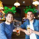 2 x St Patricks Day Headband Shamrock Headbands St Patricks Day Accessories for Women