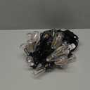 Brightown Outdoor String Lights Patio Lights, 100FT ST38 Shatterproof Dimmable Waterproof Connectable LED Christmas Lights, Hanging Outside Light for Backyard, Porch, Deck, Balcony, Garden, Home Decor (Black)