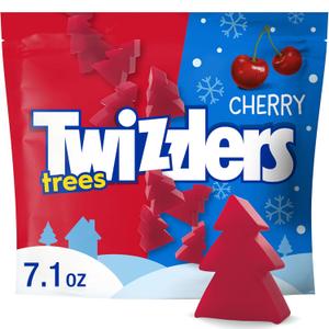 TWIZZLERS Cherry Flavored Trees, 7.1 oz Bag BBD 08/2026