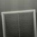HVAC Premium 26 x 26 Duct Opening Steel Return Air Filter Grille, for 1-inch Filter, Removable Door, Flat Stamped HVAC Vent Cover Grille