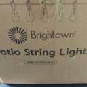 Brightown Outdoor String Lights, Shatterproof Edison Bulbs, Waterproof Patio Lights for Backyard Deck Garden Party Decor, 2700K