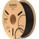 ELEGOO Matte PLA Filament Matte Black 2KG, 1.75mm 3D Printer Filament Dimensional Accuracy +/- 0.02mm, 1kg Carboard Spool