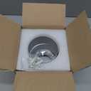 Magnetic Dryer Vent Coupling DV180 Airtight Seal Dryer Vent Connector Kit Magnetic Design Easy to Install Quick Connector Including a 3.3ft 4" Duct and two Clamps