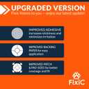 Fixic G7 Over Patches - 25 Pack - Premium Adhesive Patches Compatible with Dexcom G7 & Stelo CGMs - Waterproof Adhesive - Pre-Cut Back Paper - Long Fixation for Your Sensor! (Upgraded, Coffee)