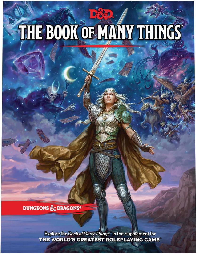 Dungeons & Dragons The Deck of Many Things - Includes The Book of Many Things