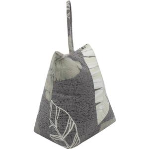 Cute Decorative Weighted Door Stopper, Trapezium Fabric Door Stop with Handle Heavy Duty Door Floor Stop for Home Office Bedroom Living Room