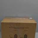 Sucolite Small 11.8" Table Lamps Set of 2, Bedside Nightstand Lamps for Bedroom Kids Room, Cute Desk Lamps with Studded Texture Base for Reading Nursery Living Room Office, White