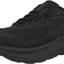 Clifton 10 Men's Running Shoes - Black , Size: 8.5B