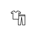 Set of 2 Pants and T-shirt Size 2XL