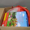 Playz 5-Piece Kids Play Tents Crawl Tunnels and Ball Pit Popup Bounce Playhouse Tent with Basketball Hoop for Indoor and Outdoor Use with Red Carrying Case