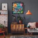 3D Succulent Puzzles for Adults 1000 Pieces Nature Plant Puzzle, Colorful Paper Cut Art Jigsaw Puzzles, Beautiful Botanical Houseplant Puzzle