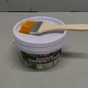 E-SDS Masking Liquid Tape, 16 fl.oz Masking Liquid, Transparent Peelable Coating for Window Painting, with a Brush