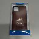 ONETOP for iPhone 11 Wallet Case with Card Holder, 360 Rotation Ring Kickstand RFID Blocking PU Leather Double Magnetic Clasp Shockproof Cover for Women and Girls 6.1 Inch (Brown)