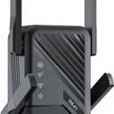 2026 Best WiFi Extender Signal Booster, Internet Extender Covers Up to 13389 Sq.ft for Home, Wide Compatibility, Long Range WiFi Repeater with Ethernet Port