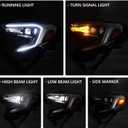 FIONE - For GMC Terrain Headlight Assembly 2018 2019 2020 2021 Xenon HID Terra Front Headlamp Replacement DOT Certification Driver Left Side 84815558 GM2502475