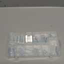 Pulley Keyway Key - Square Key Stock 60pc - Keyway Stock, Keyway Tension, Keyway Blank - Keyway Plastic Box - Flywheel Keys - Pump Shaft Key - 1/4 Key Stock - 3/16 key stock Chrome