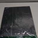 Black HDPE Sheet for Heavy Duty Industry,High Density Polyethylene Sheets Colored HDPE Board for DIY,1/4" Thick,Size 12" x 15"