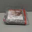 ZOBER Gift Wrapping Paper Organizer Storage - 40" Gift Wrap Storage Containers With Interior Pockets For Bows, Tags & Ribbons - Wrapping Paper Holder, Waterproof, Fits 24 Standard Rolls (Gray)