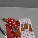 Pet Soft Dog Suspenders 2 Pieces Female Dog Diaper Suspenders for Dogs Diaper Keeper Suspender for Dogs Skirt, Dress, Diapers (Cute Hearts, M/L)