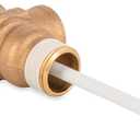 Camco Automatic Temperature and Pressure Relief Valve with Extension Probe and Lever | Features an All Brass Body with a Stainless Steel Pressure Spring