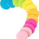 2 x (12 Pads) Bubble Sticky Notes 3x3 Inches,Cute Bright Colors Self-Stick Pads, Easy to Post for Home, Notebook, 72 Sheets/pad