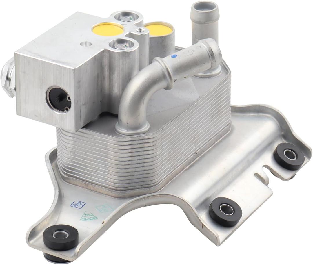 Engine Oil Cooler Compatible with Ford F-150 F150 2017-2020, Expedition 2020 & Lincoln Navigator 2020, 2.7L 3.0L 3.5L 3.3L 5.0L