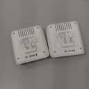 Gas Leak Detector, 2 Pack Natural Gas Alarm for Home & RV, Plug-in Propane Detector Monitor with Audible & Visual Alarm, AC 110V-240V, White Color