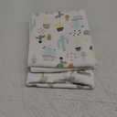 Baby Portable Changing Pad Changing Table Pads Diaper Changing mat Liners 1 Large Size 37.5x27.5 Inch and 2 Medium Size 27.5X22 inch Reusable Washable Waterproof Changing Pads for Baby 3 Pack