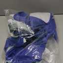 NACOCO Large Dog Raincoat Adjustable Pet Water Proof Clothes Lightweight Rain Jacket Poncho Hoodies with Strip Reflective (XXL, Blue) (2X-Large (Pack of 1))