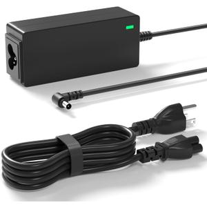 19.5 Volt Tv Power Cord Compatible with Sony Bravia Tv 24" 32" 40" 42" 48" kdl-40r510c, kdl-48w600b, kdl-48r510c, dc in 19.5 v Power Supply Replacement