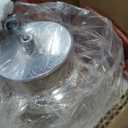 JONATHAN Y Emilia 24.5" Mercury Glass Table Lamp, Silver