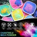 CHANGTIKEJI Mica Powder24 Colors - 10g/Bottle of Natural Pigment Powder for Epoxy ResinSoap MakingCandle Making,Lip Gloss,Car Freshies,Dye,Nail Polish,Bath Bombs