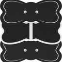 TENS Unit Electrodes Pads (3-Piece Packs) Wireless TENS Unit Electrodes Pads(7.2" x 3.1") Compatible with 3.5mm Snap-On Devices, ReusablePlease Check Electrode Pad Sizes Before Purchase (Black)