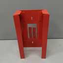CASOMAN Magnetic Glove/Tissue Dispenser, 8LBS Capacity, Red Glove Dispenser Wall Mount, Glove Box Holder for Wall Mount, Magnetic Glove Box Holder, Not Include Gloves