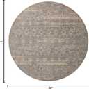 Loloi Angela Rose Blake Collection BLA-02 Ocean/Mocha 2'-0" x 3'-0", .25" Pile Height, Fringe, Accent Rug