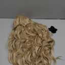 Miss U Hair Long Wavy Blonde Princess Wig Renaissance Hippie Elf Halloween Cosplay Wig for Small Head