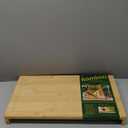 Lipper International Bamboo Wood Over-The-Sink/Stove Kitchen Cutting and Serving Board, Large, 20-1/2" x 11-1/2" x 2"