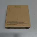 Tinload 4.5" Battery Operated Antique Retro Analog Alarm Clock, Small Silent Bedside Desk Clock, Lighted on Demand, Battery Operated, Snooze, for Living Room, Bedroom, Bedside, Desk(Grey)